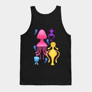 Deep sea creatures Tank Top